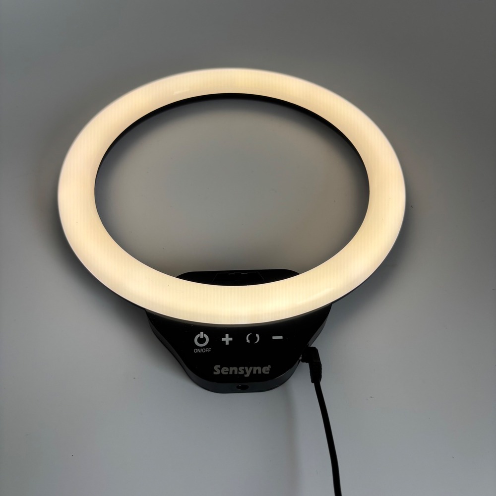 Sensyne 10" Ring Light Unisex OS Black‎ Excellent Touchable LED USB Powered